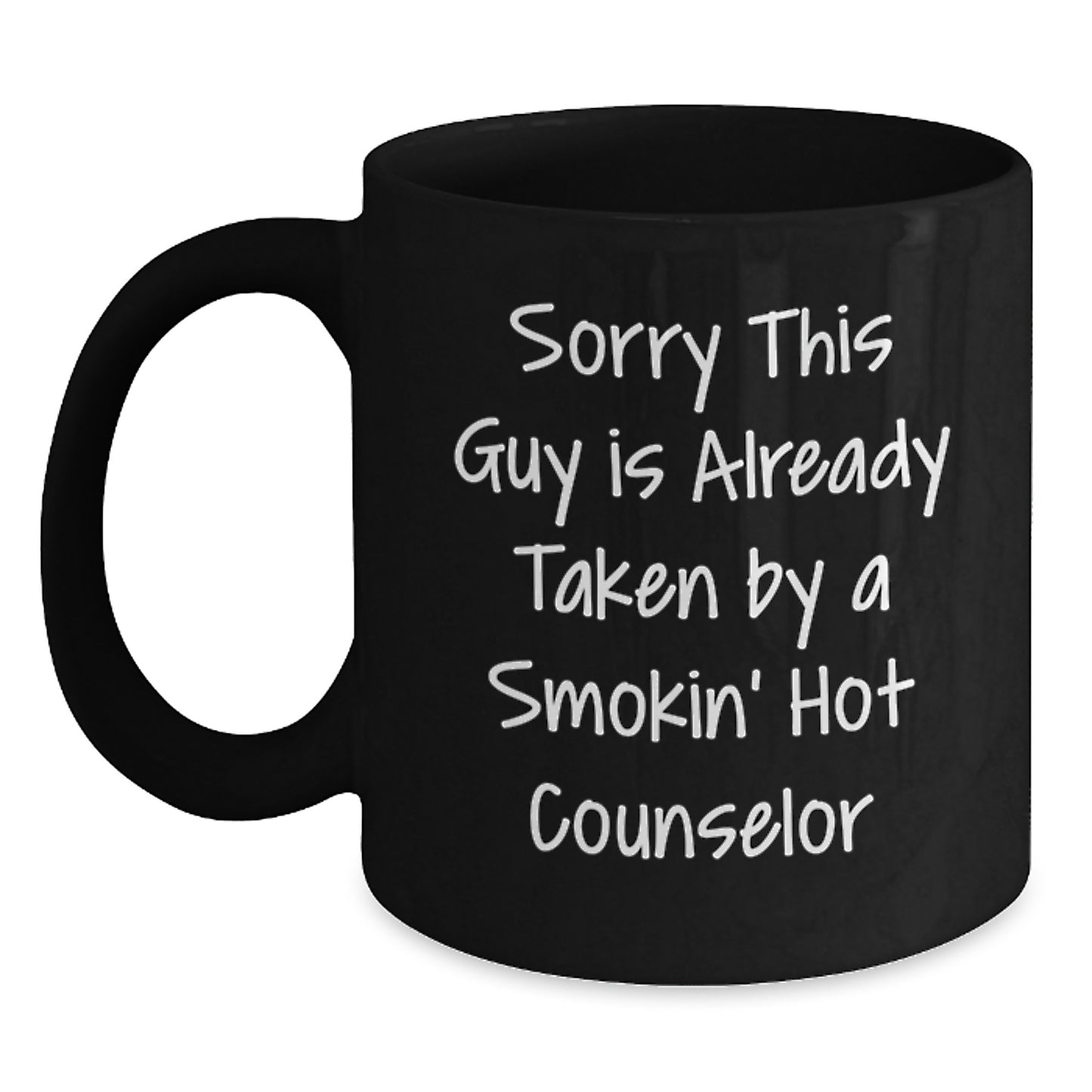 Funny Counselor Quotes Black Coffee Mug Gifts for Counselors Birthday Unique Gifts from Friends - Main