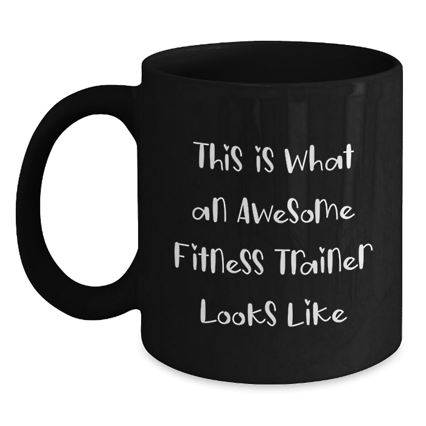 Fitness Trainer Funny Mug, Gifts for Fitness Trainers, Funny Black Coffee Mug, Christmas Unique Gifts from Friends and Family - Main