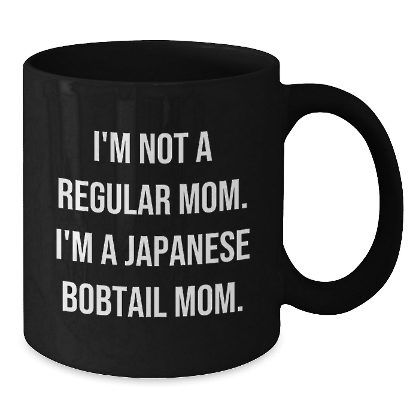 Japanese Bobtail Cat Mom Funny Gifts for Friends from - Unique Graduation Mug - Additional