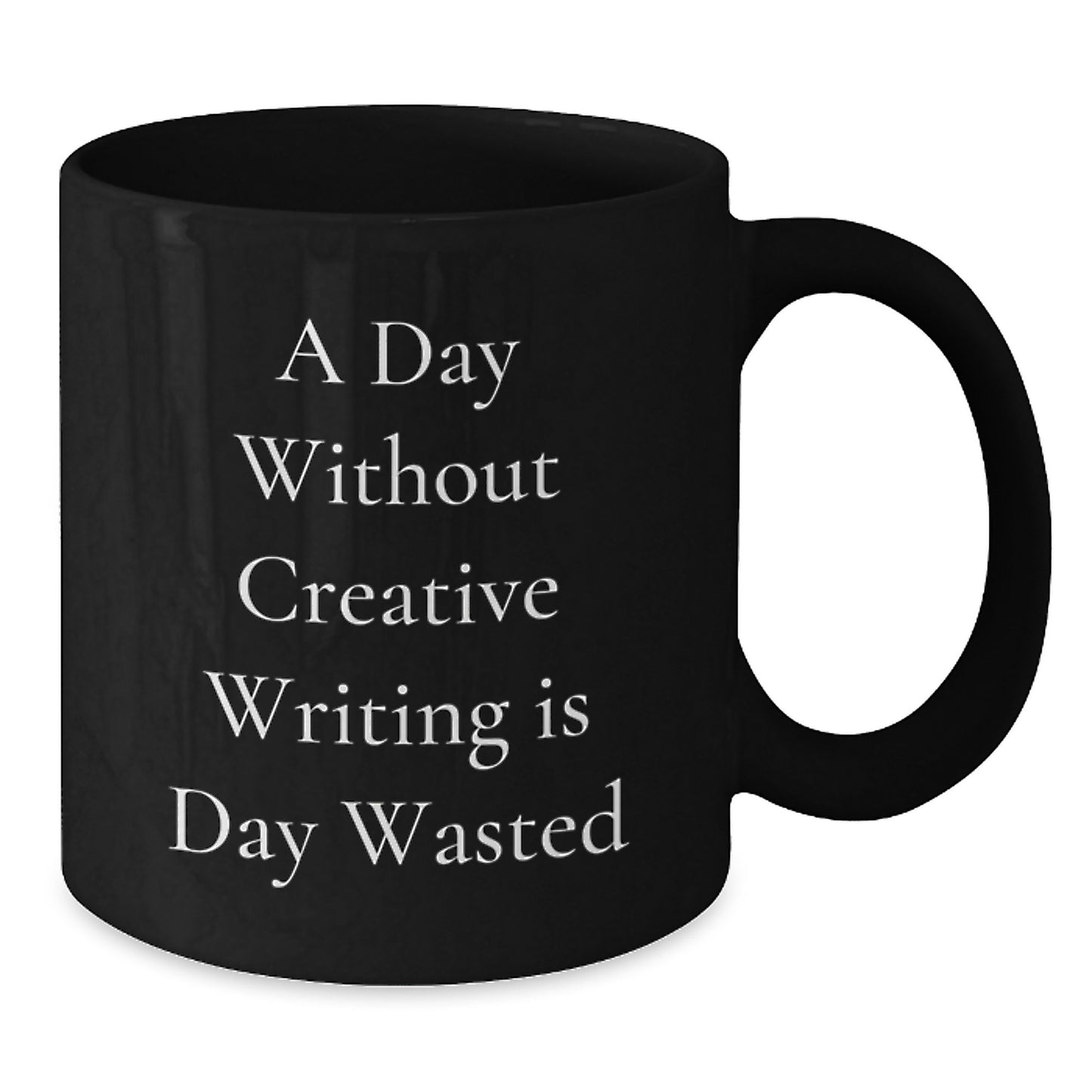 Creative Writing Inspiration Gifts from Friends for Creative Writing Lovers - Black Coffee Mug, Funny Quote, Birthday Unique Gifts - Additional