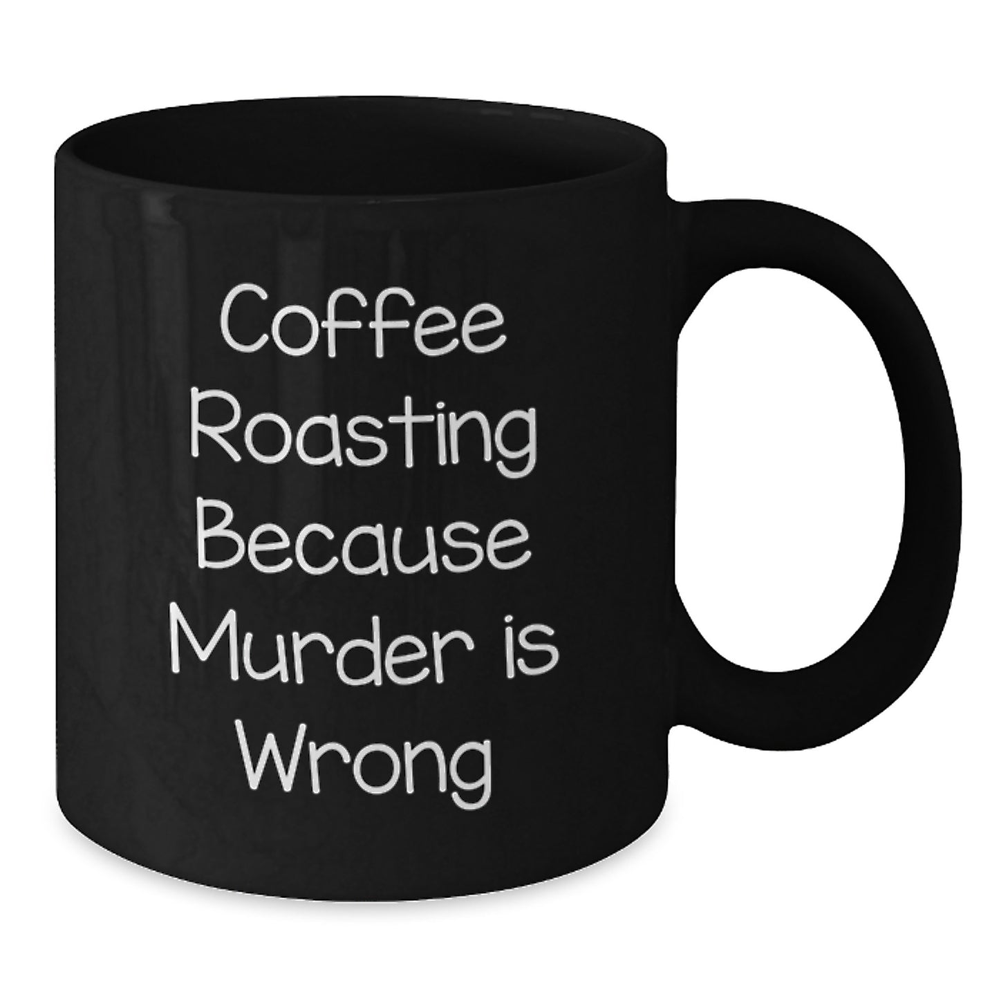 Funny Coffee Roasting Gifts for Men, Women, and Friends - Black Coffee Mug, Coffee Roasting Quotes, Birthday Unique Gifts from Family - Additional