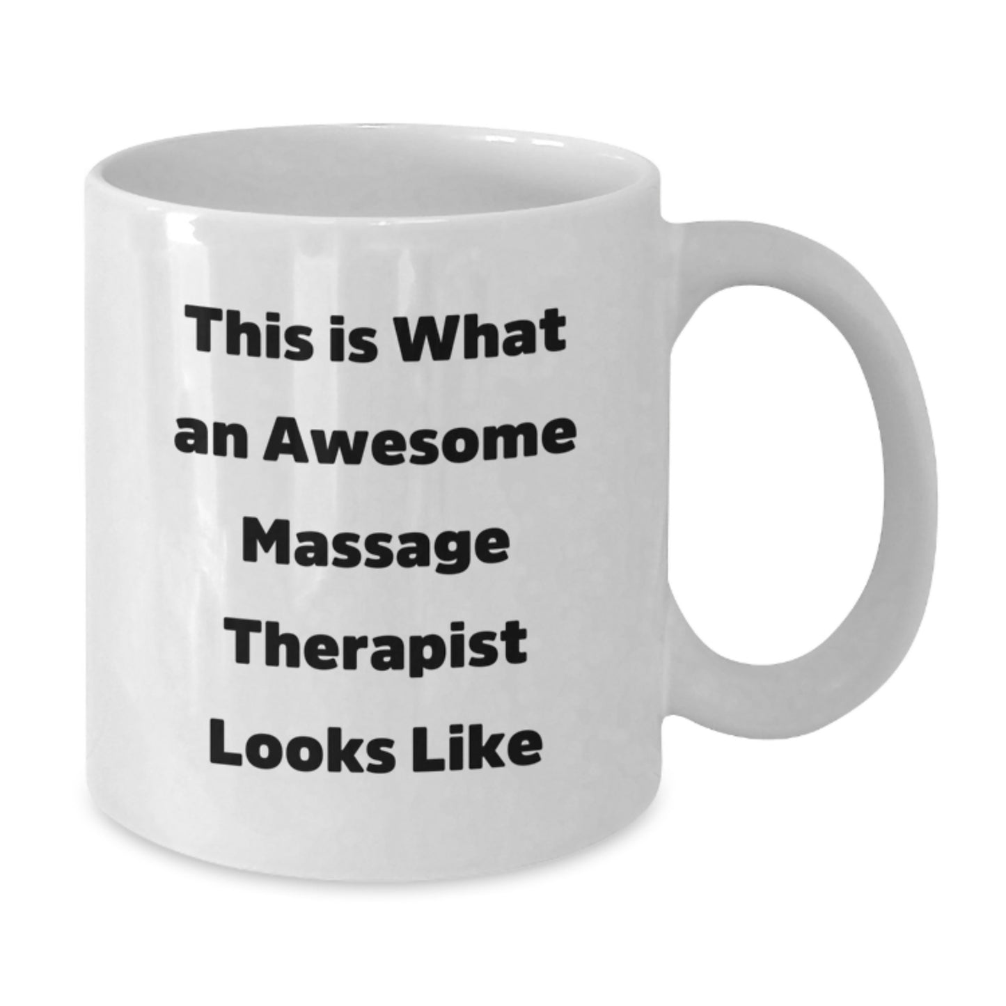Massage Therapist Gifts from Friends for Awesome Massage Therapist, Funny White Coffee Mug, Birthday Unique - Additional