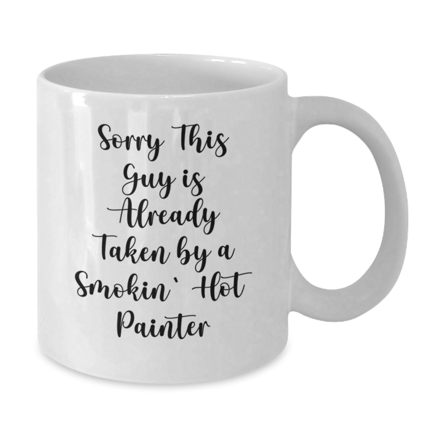 Painter's Humor White Coffee Mug, Funny Quote Gift for Painter, 11oz or 15oz Capacity, Gifts from Friends to Painter on Birthday - Additional