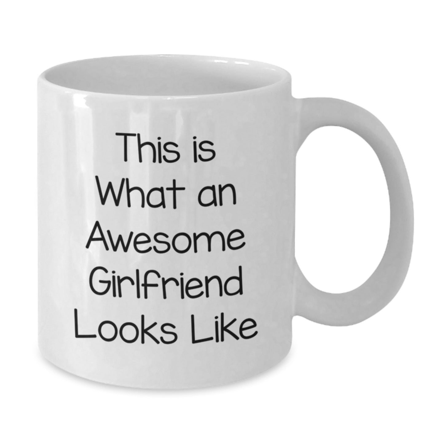 Funny Gifts from Men to Sweetheart, This Is What An Awesome Sweetheart Looks Like White Coffee Mug for Graduation, Unique Gifts for Her - Additional