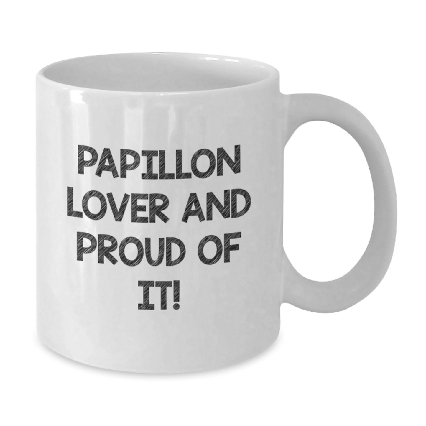 Papillon Dog Lover Gifts from Friends, Funny White Coffee Mug for Papillon Dog Enthusiasts, Birthday Unique Gifts for Her - Additional