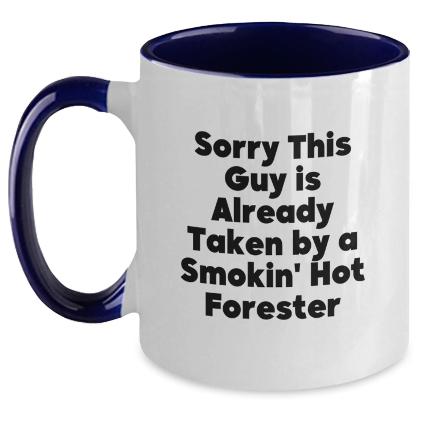 Forester Gifts, Funny Quote, Two Tone Coffee Mug, Graduation Unique Gifts from Family, Friends, Coworkers, or Men, Gifts for Forester, Men, Women, and More - Main