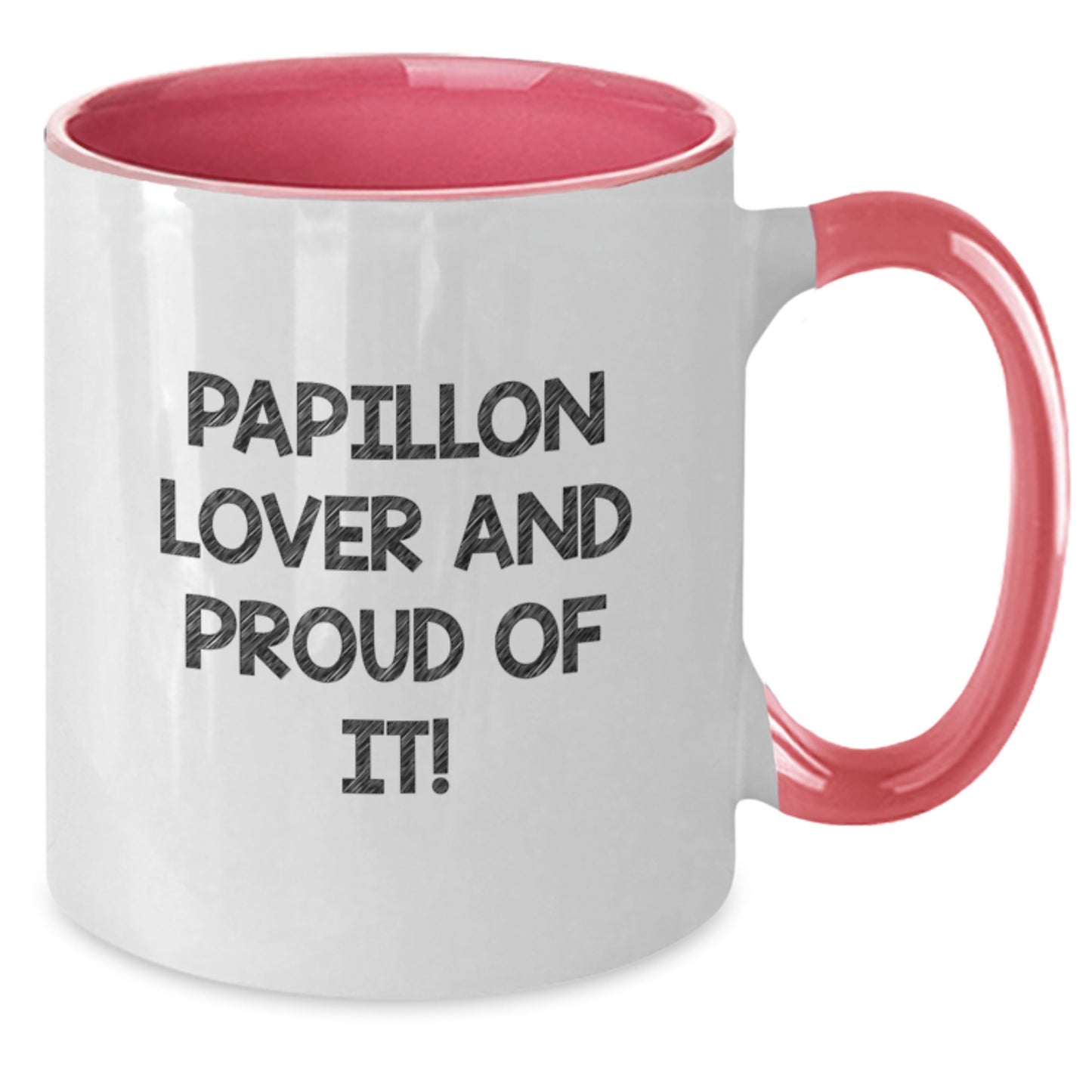 Papillon Dog Lover Gifts, Funny Quote Two Tone Coffee Mug, Birthday Unique Gifts from Friends, Gifts for Papillon Dog Enthusiasts - Additional