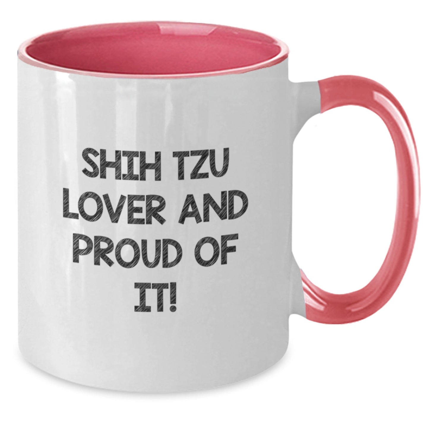 Shih Tzu Lover's Funny Coffee Mug Gifts from Friends for Birthday - Unique Gift Ideas for Shih Tzu Dog Owners, Two Tone Ceramic Mug - Additional
