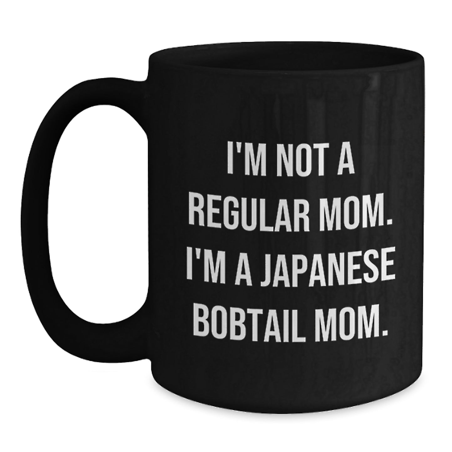 Japanese Bobtail Cat Mom Funny Gifts for Friends from - Unique Graduation Mug - Main