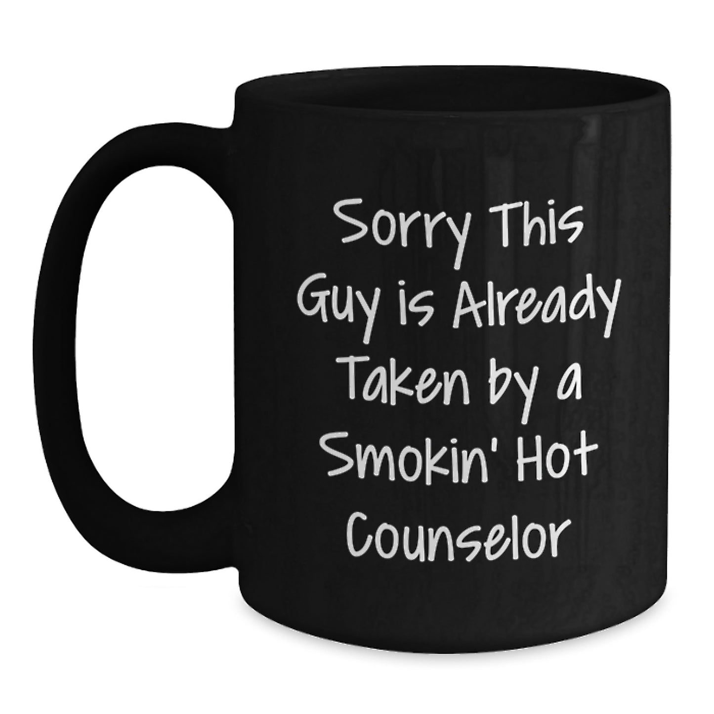 Funny Counselor Quotes Black Coffee Mug Gifts for Counselors Birthday Unique Gifts from Friends - Main