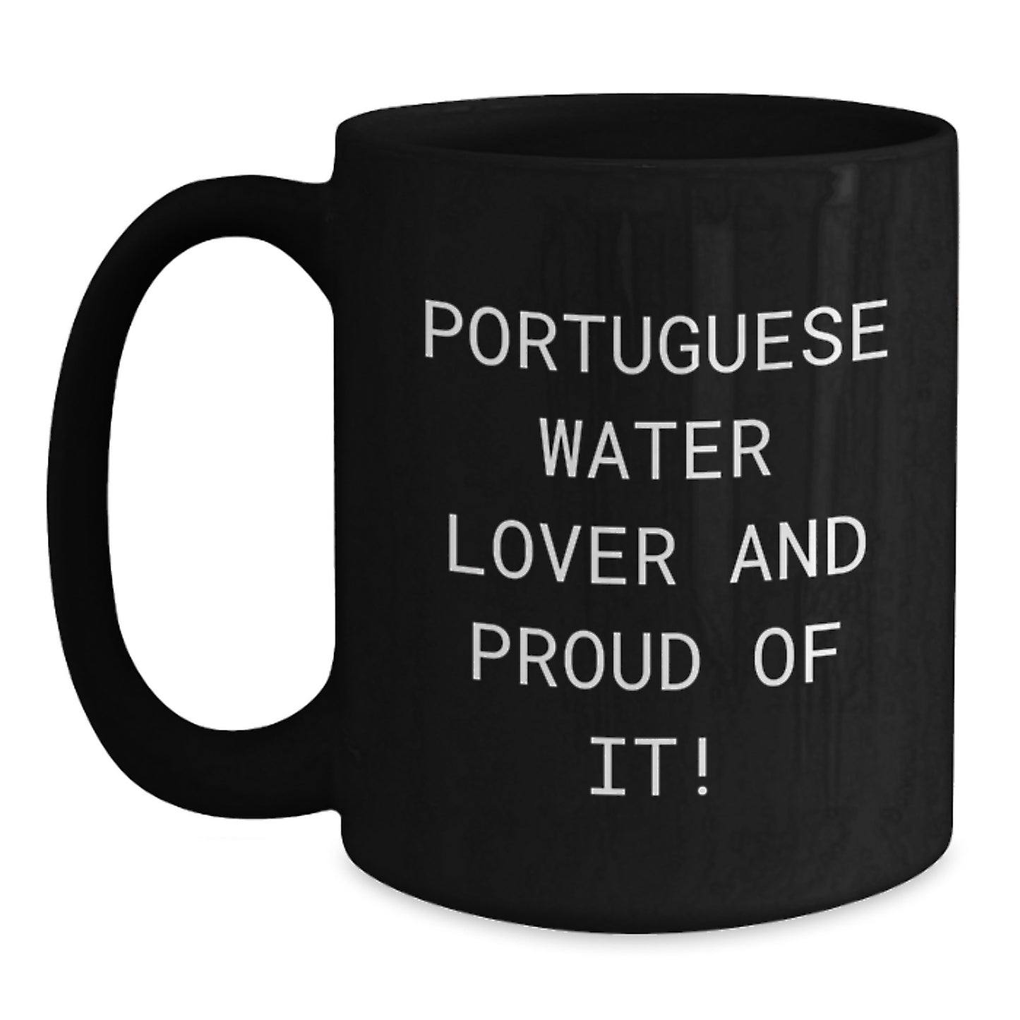 Portuguese Water Dog Lover Gifts from Friends and Family, Birthday Unique Mug for Her or Him - Main