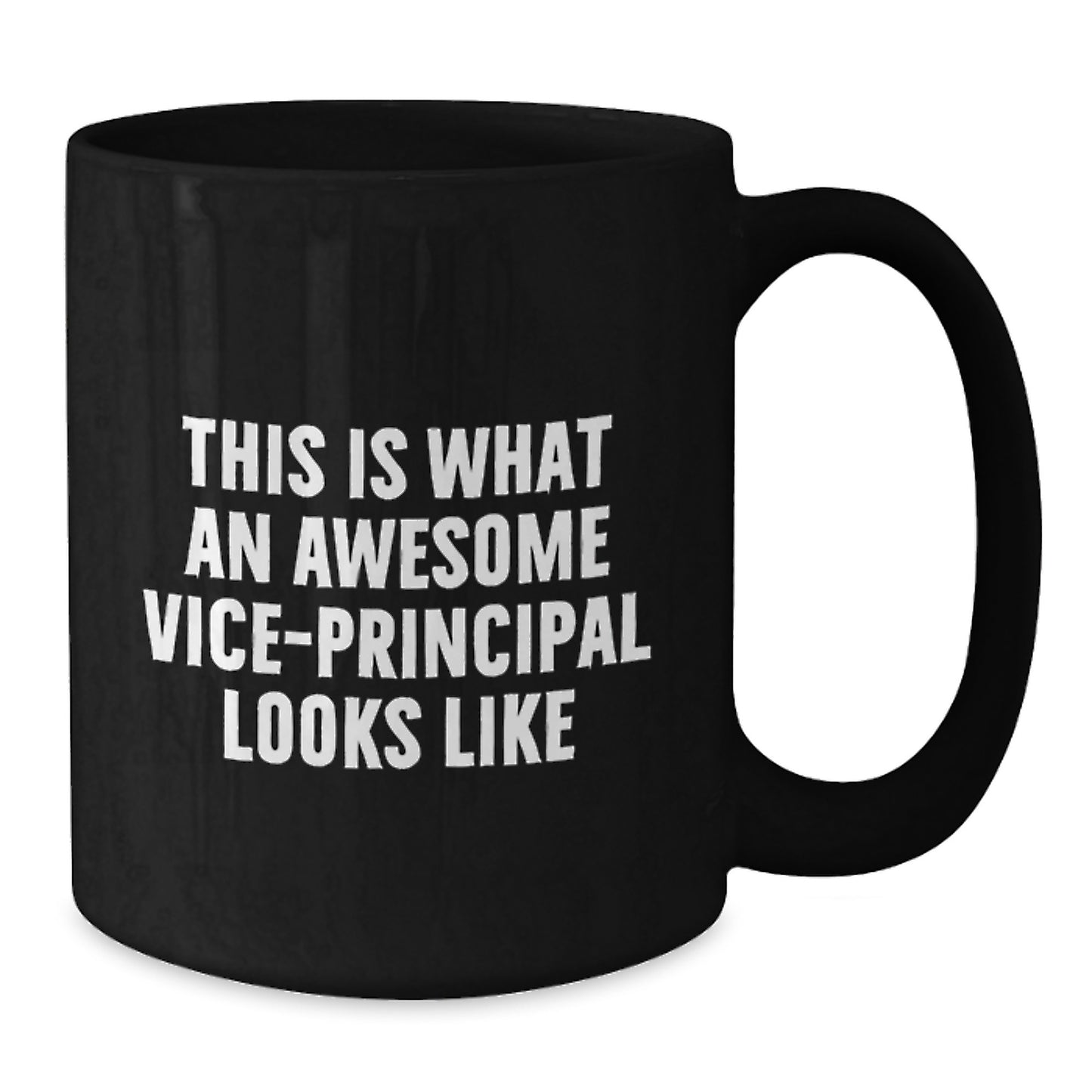 Funny Vice-principal Gifts from Friends - This Is What An Awesome Vice-principal Looks Like Black Coffee Mug, Birthday Unique Gifts for Vice-principal, Men, Women, Coworkers, Family - Additional