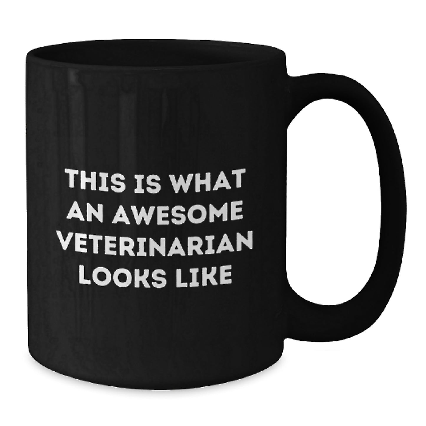 Funny Veterinarian Quotes Gifts for Birthday, Awesome Veterinarian Black Coffee Mug from Friends, Unique Men or Women Gifts for Veterinarian Birthday - Additional