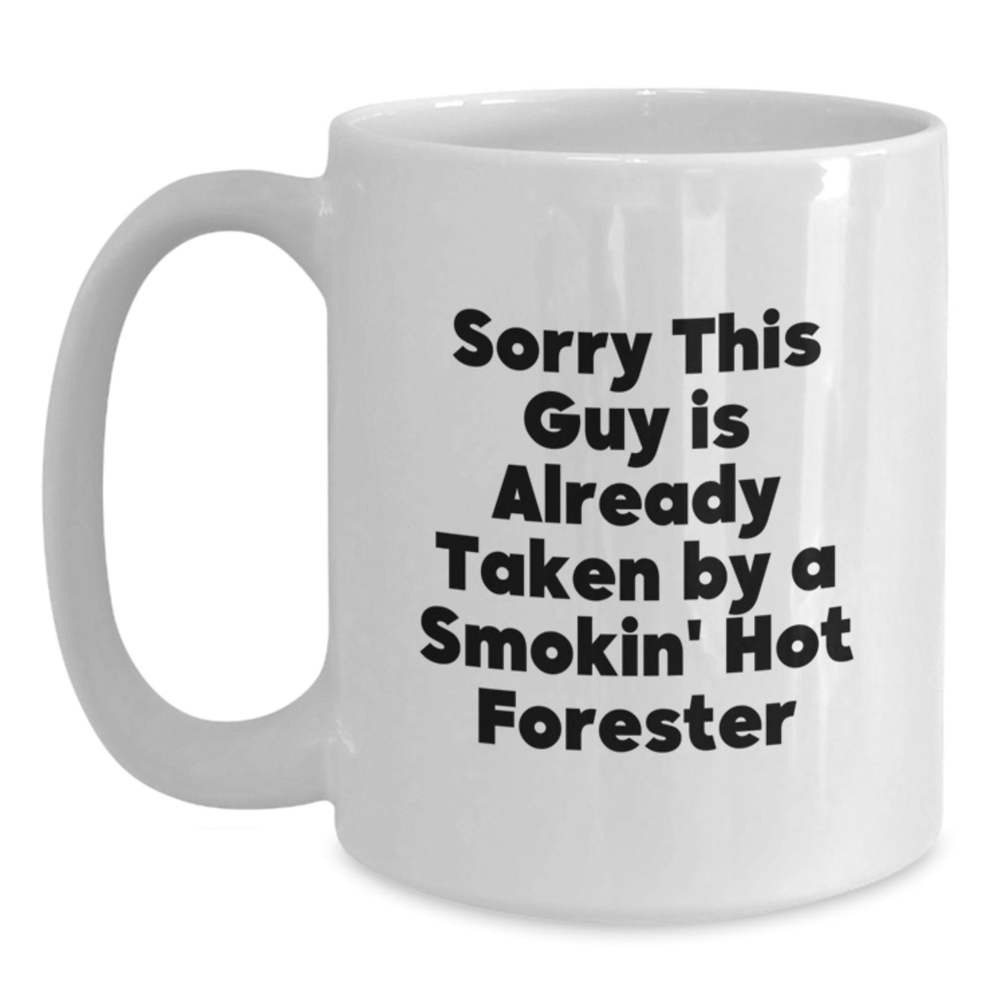 Forester Gifts Funny White Coffee Mugs Gifts from Friends for Forester Graduation Unique - Main