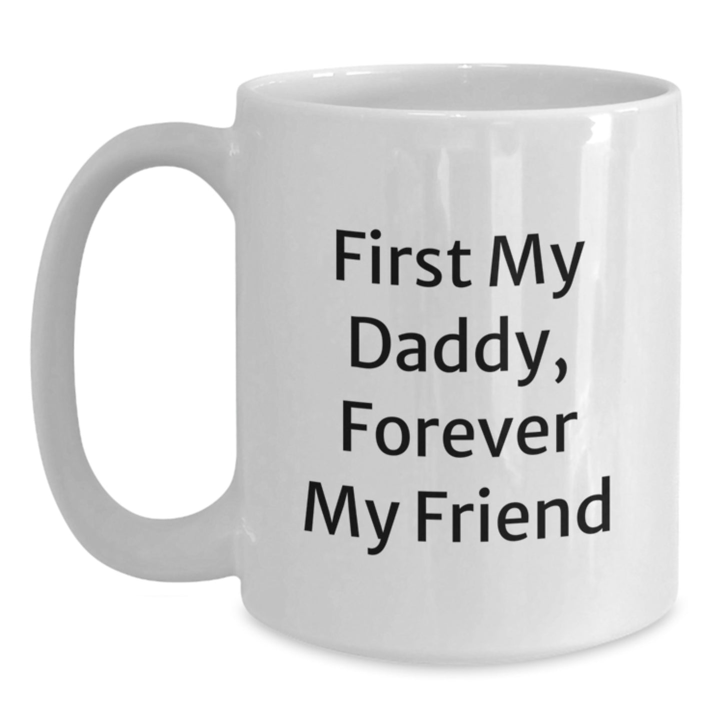 Funny Daddy Quotes White Coffee Mugs for Him Gifts from Family Friends Graduation Unique - Main