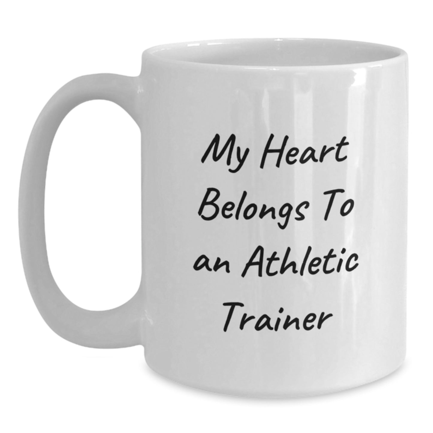 Funny Athletic Trainer Quotes White Coffee Mug Gifts for Men from Friends, Unique Birthday Ideas - Main