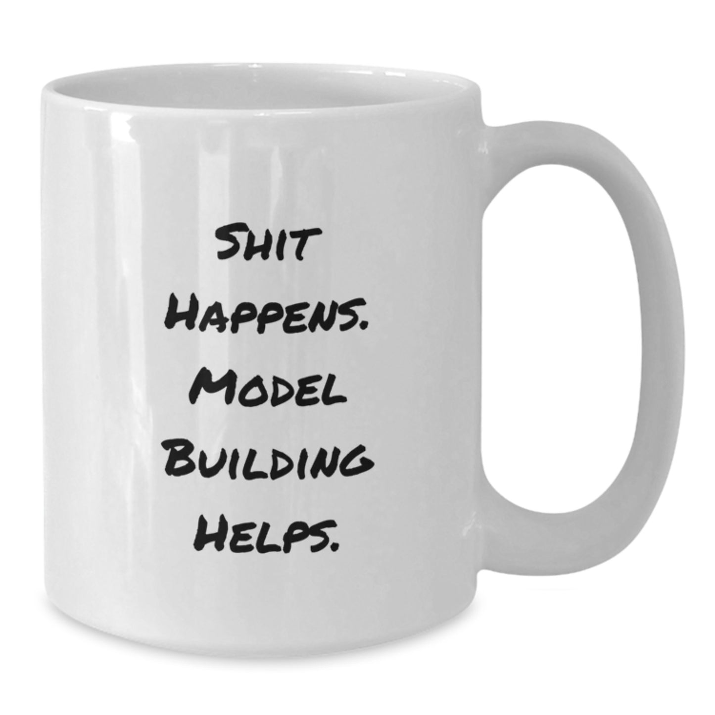 Funny Model Building Humor White Coffee Mugs for Men, Model Building Enthusiasts, or Friends, Gifts from Men to Model Building Lovers on Birthday - Additional