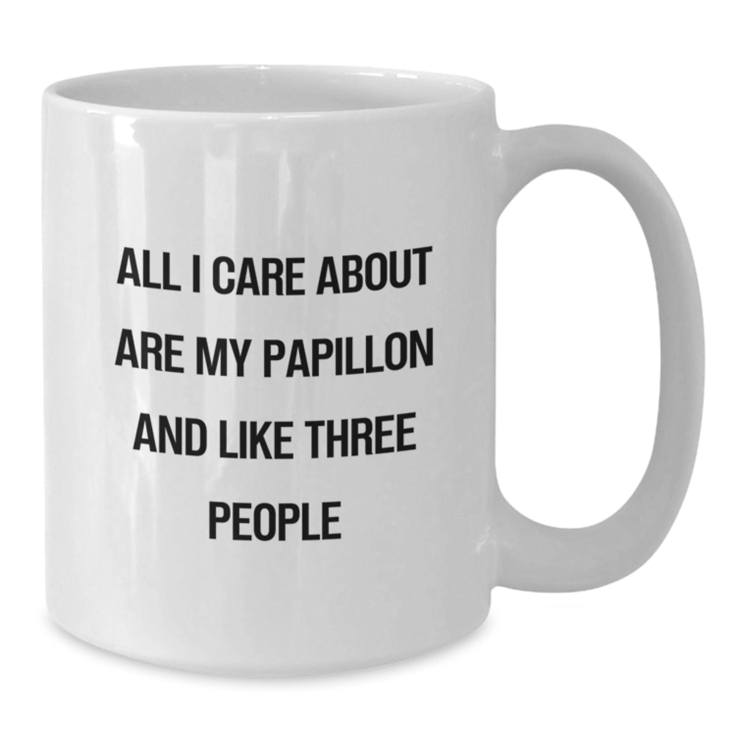 Papillon Dog Lovers Gifts from Family Friends for Him Her Birthday Unique White Coffee Mugs - Additional
