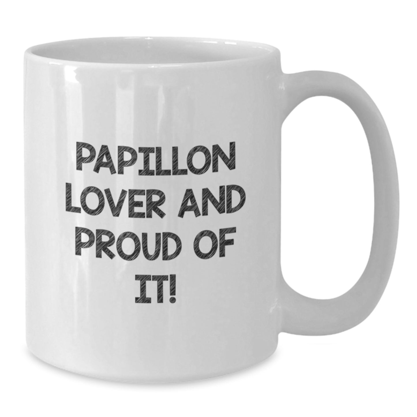 Papillon Dog Lover Gifts from Friends, Funny White Coffee Mug for Papillon Dog Enthusiasts, Birthday Unique Gifts for Her - Additional