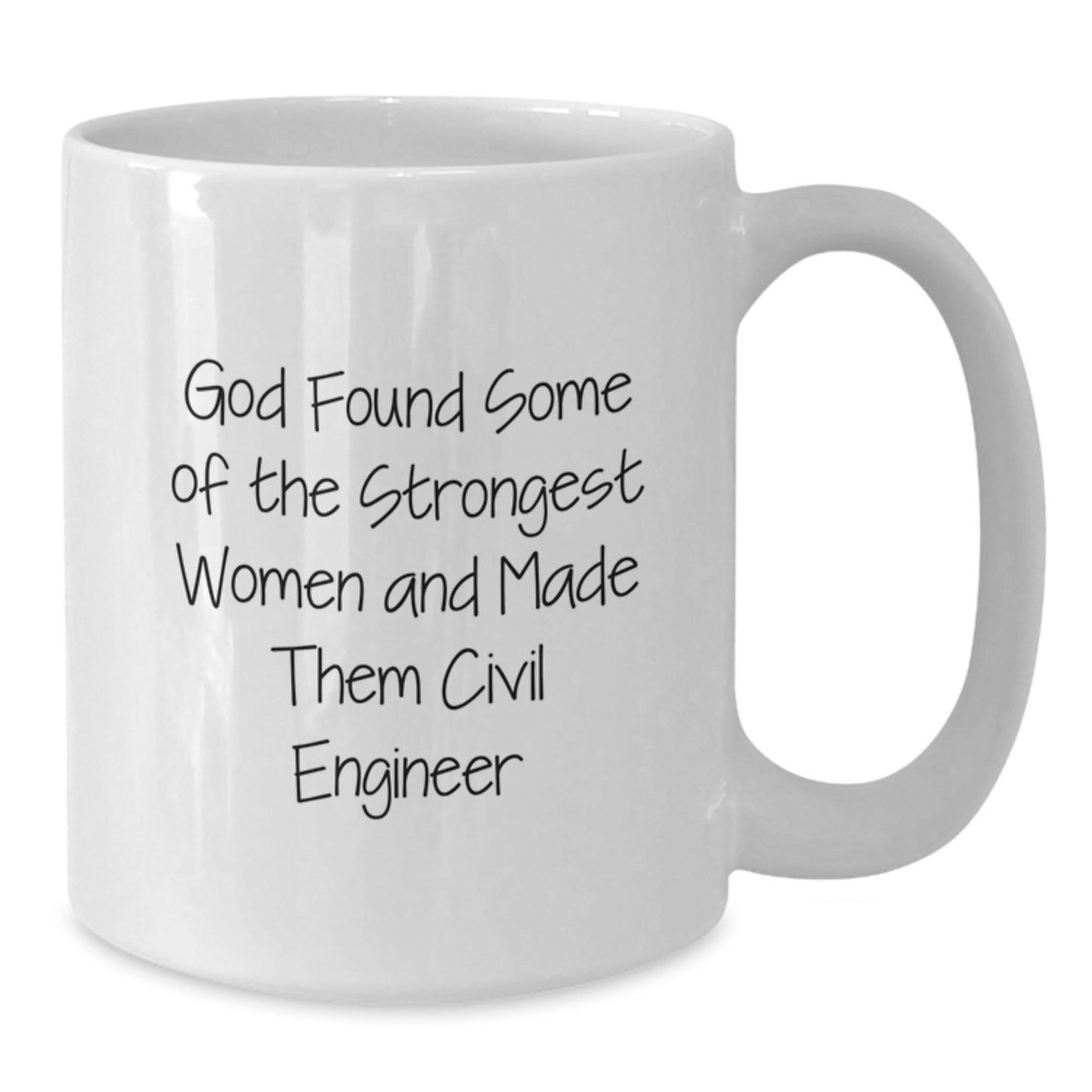 Gifts from Friends, Inspirational Civil Engineer Mug, Funny Quote for Graduation, White Coffee Mug, Gifts for Civil Engineer - Additional
