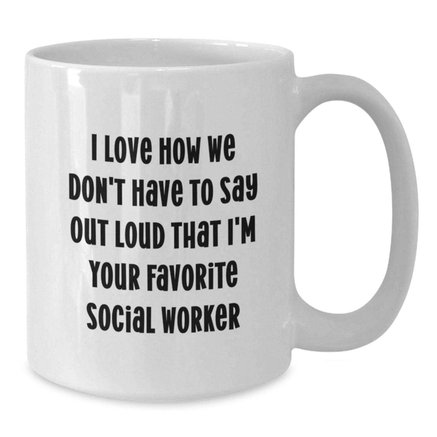 Funny Social Worker Quote Gifts from Friends to Coworkers, White Coffee Mug for Social Worker Graduation Unique Gifts - Additional