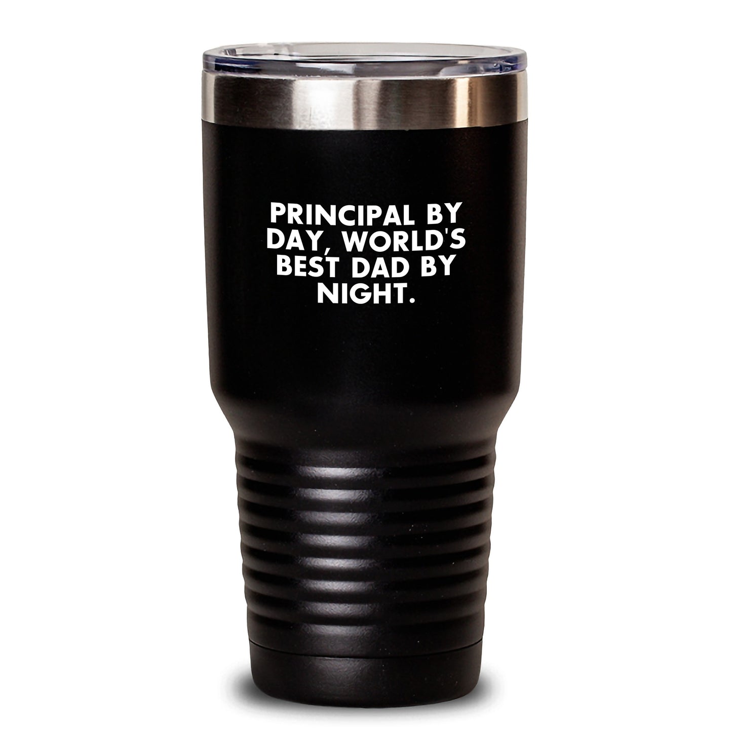 Funny Principal Tumbler Gifts from Men to World's Best Dad By Night Graduation Unique Gifts - Main