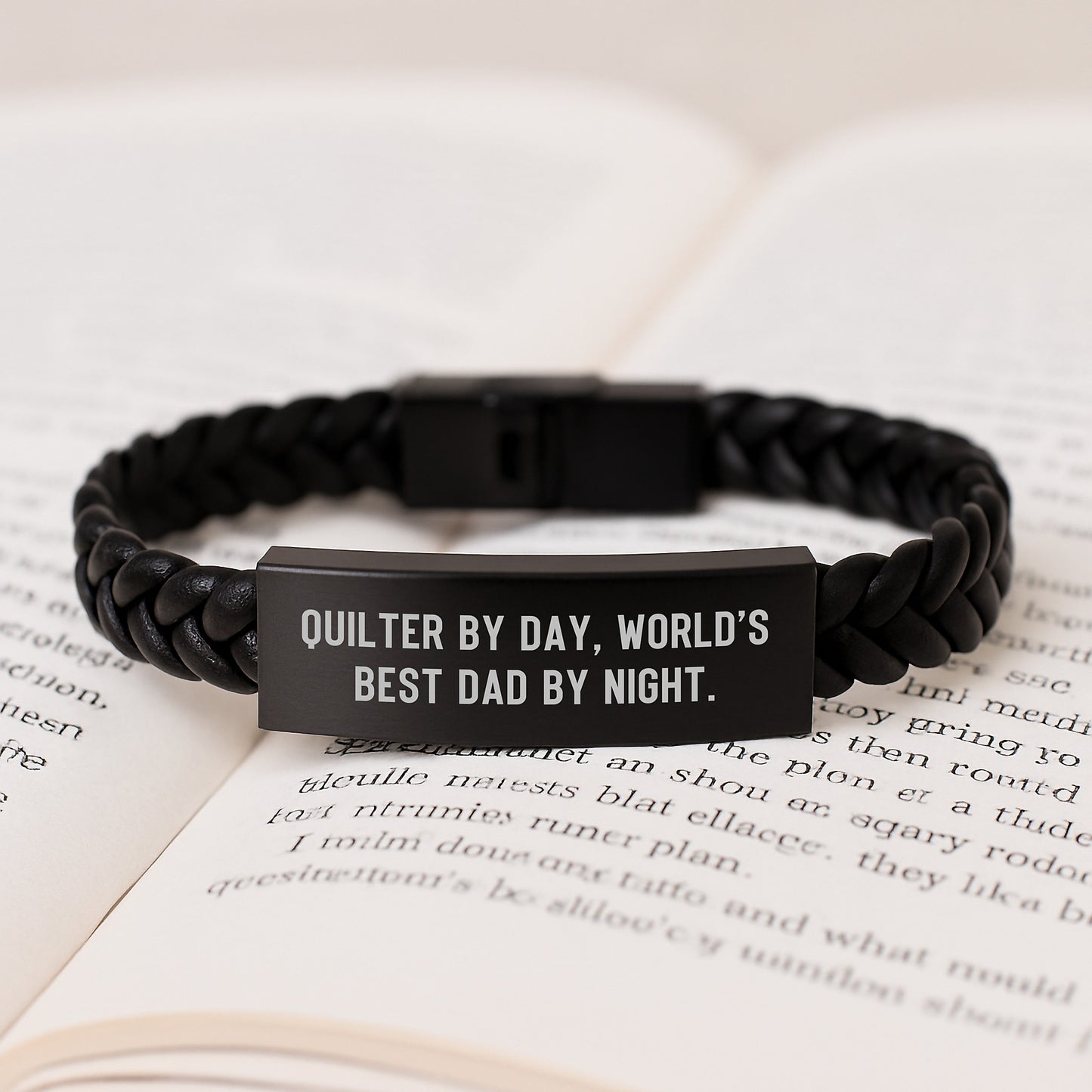 Quilter Gifts by Day, Interlaced Leather Birthdays by Night, Funny Quote - Gifts from Men to Quilter, Birthday Unique Presents - Image 3