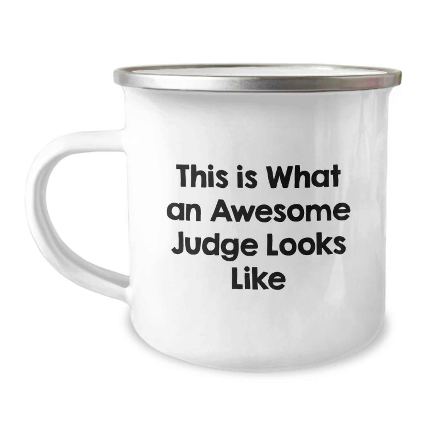 Funny Judge Camping Mug, Gifts from Friends, Gifts for Awesome Judges, This Is What An Awesome Judge Looks Like, Birthday Unique Gifts - Image 1