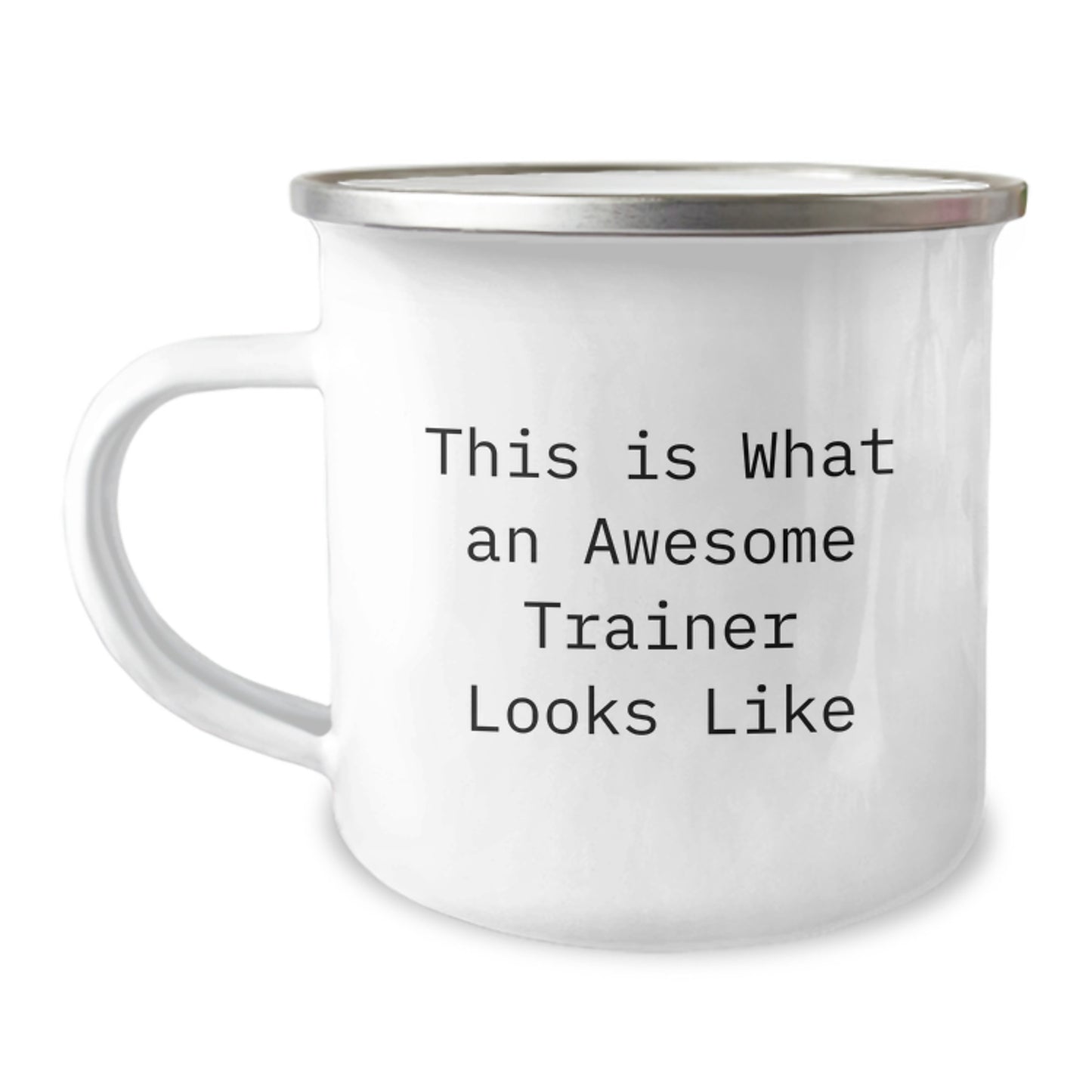 Funny Trainer Gifts from Friends This Is What Awesome Trainers Look Like, Camping Mug for Birthday, Gifts for Trainers - Image 1