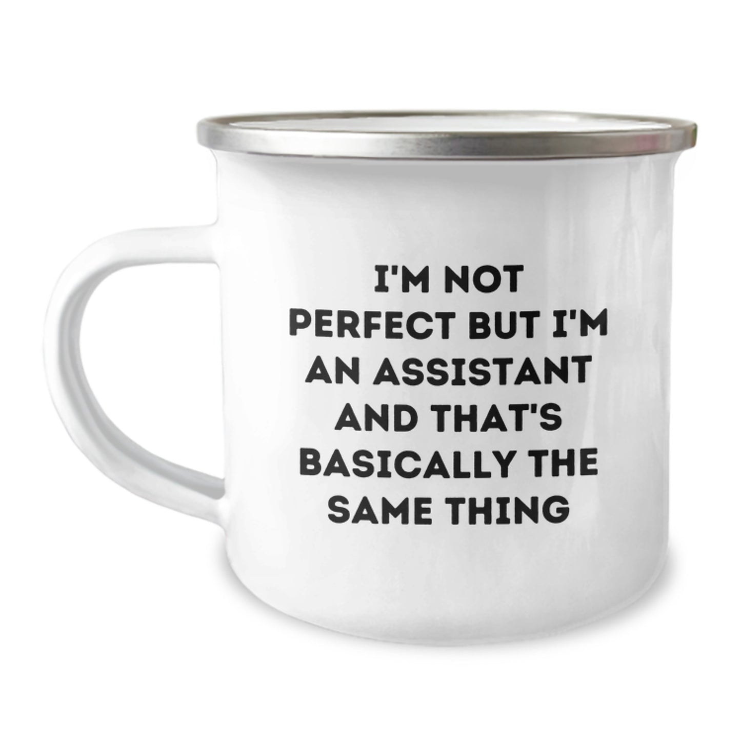 Funny Assistant Gifts from Family, Friends, or Coworkers - Unique Camping Mug for Graduation Celebration - Image 1
