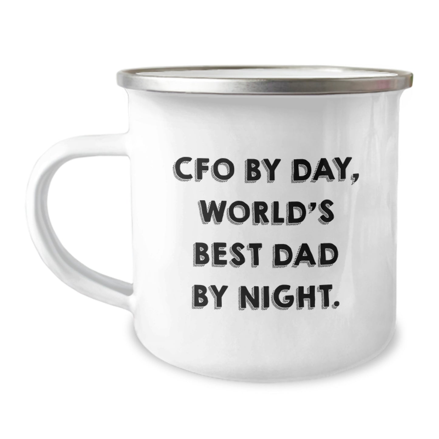 CFO Gifts, Camping Mug, Funny Quote, Birthday Unique Gifts from Friends - Image 1