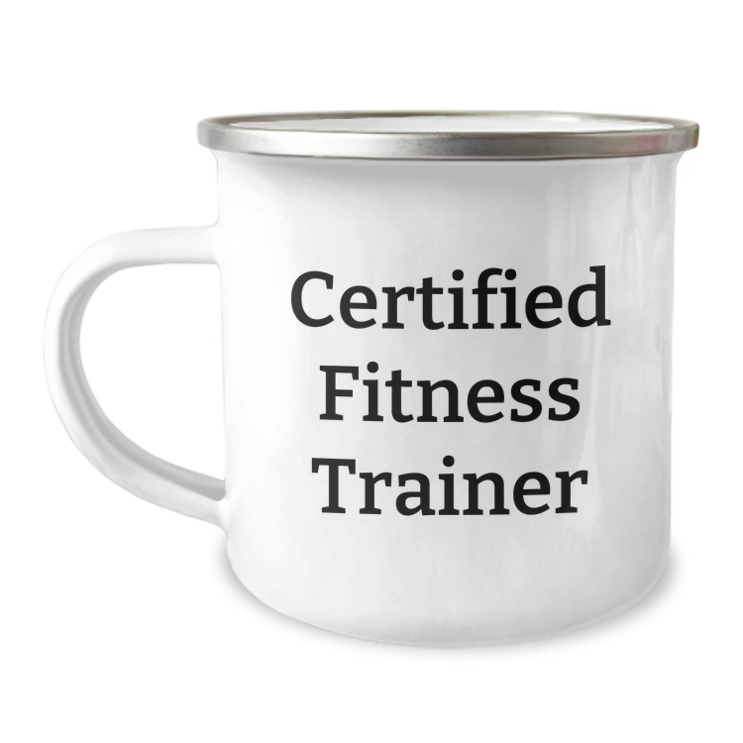 Fitness Trainer Gifts from Friends - Inspirational Camping Mug for Men Women, Perfect for Graduation Unique Gifts - Image 1