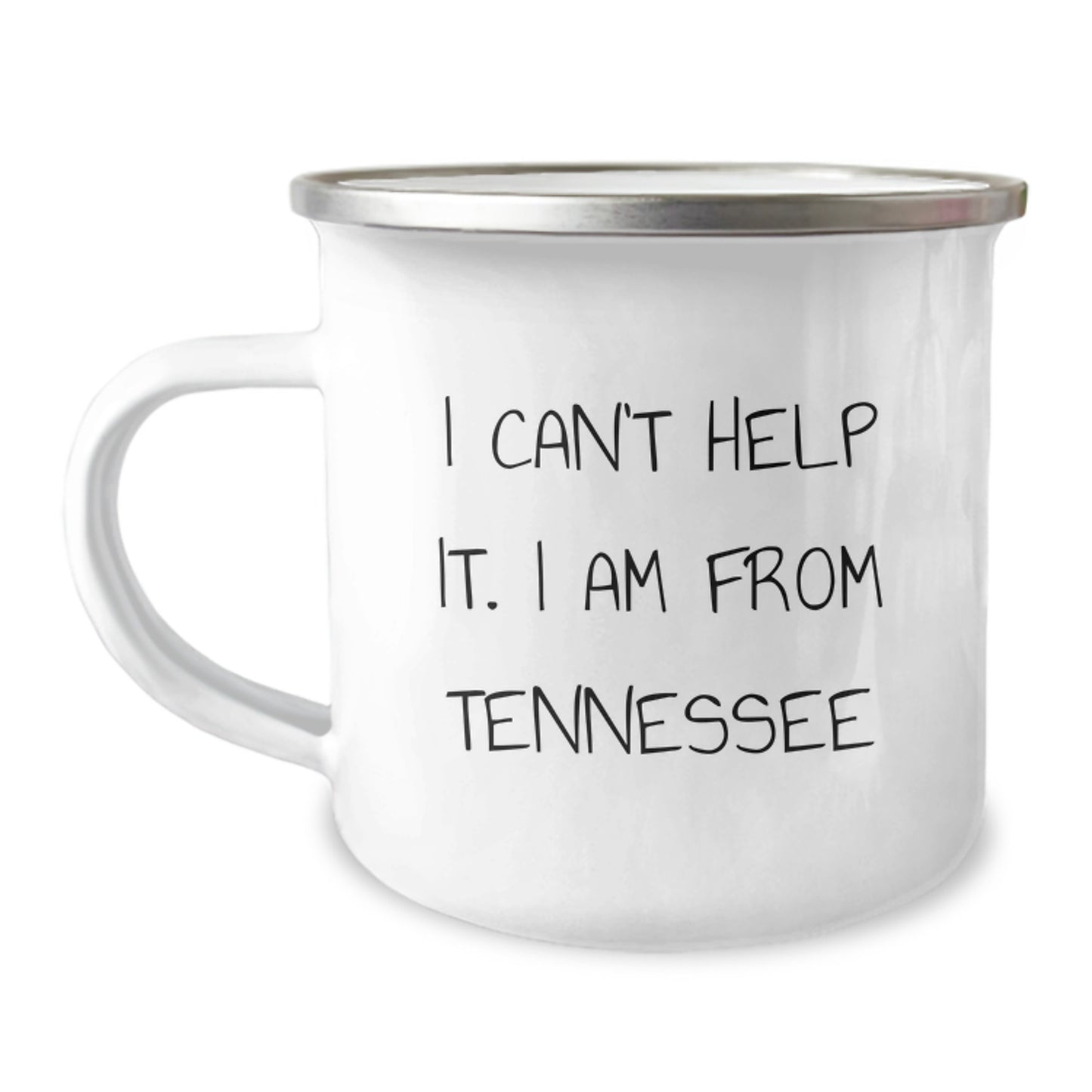 Tennessee Proud Gifts from Friends and Family, I Can't Help It, I Am From Tennessee, Tennessee Camping Mug for Graduation Unique Gifts - Image 1