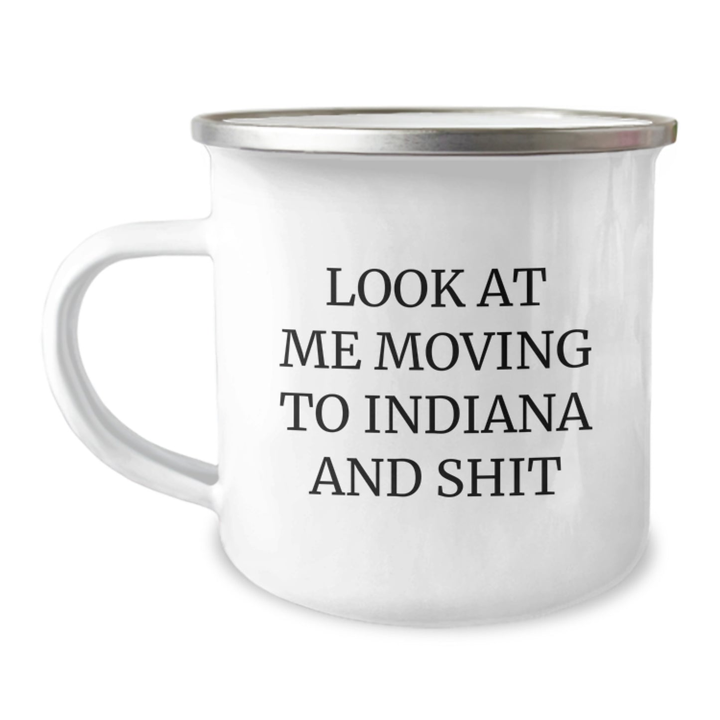 Funny Indiana Camping Mug for Birthday Unique Gifts from Friends to Family - Image 1