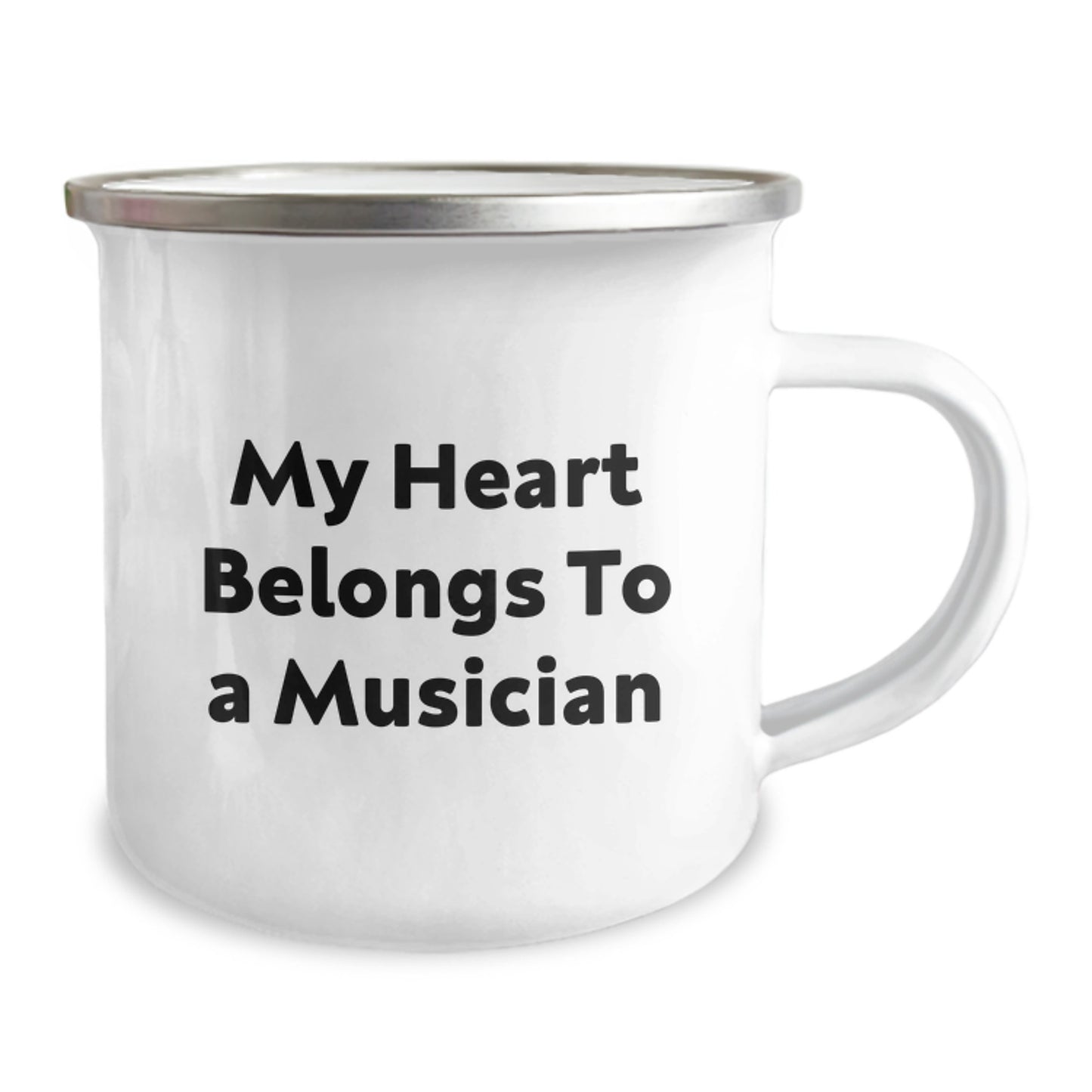 Funny Musician Gifts from Friends, My Heart Belongs To A Musician, Birthday Unique Gifts for Men Women Family - Image 2