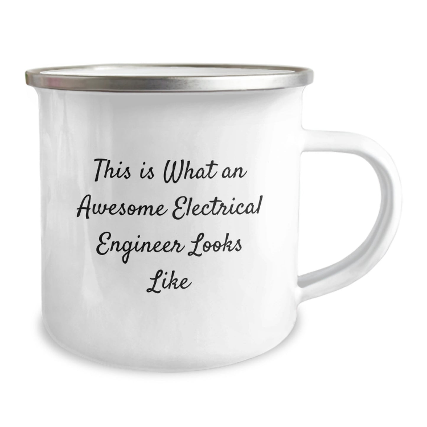 Gifts from Men to Electrical Engineer Friends, Funny Camping Mug for Birthday, This Is What An Awesome Electrical Engineer Looks Like - Image 2