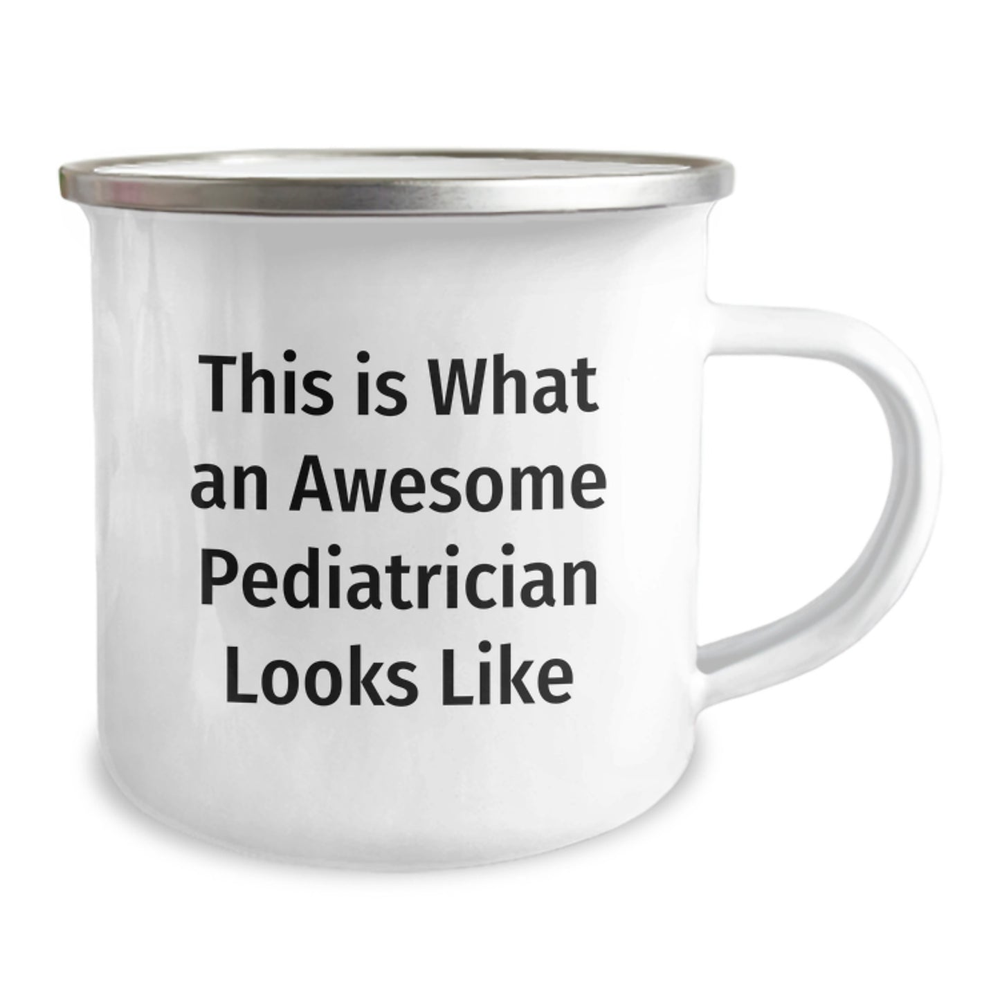 Funny Pediatrician Gifts for Christmas, Camping Mug with This Is What An Awesome Pediatrician Looks Like Quote, Gifts from Family for Pediatrician - Image 2