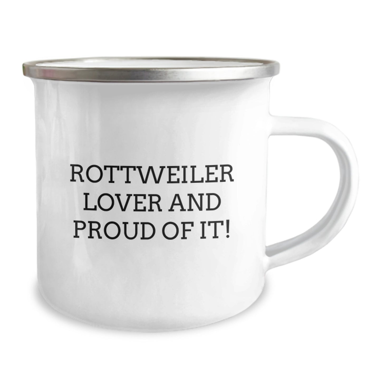 Rottweiler Dog Lover Gifts from Friends to Family Funny Camping Mug for Birthday - Image 2