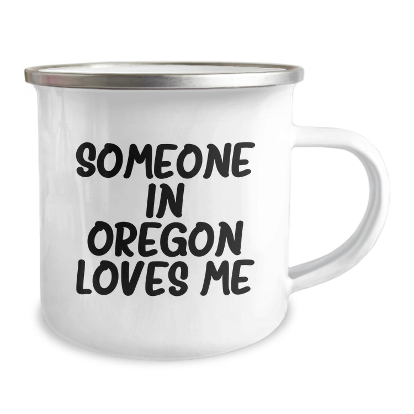 Oregon Camping Mug - 'Someone In Oregon Loves Me' Funny Quote Gifts from Family to Friends, Unique Birthday Unique Gifts - Image 2