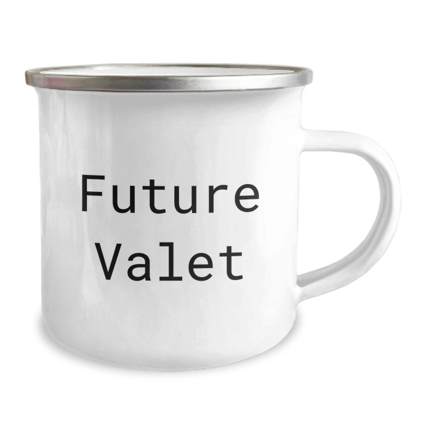 Funny Future Valet Graduation Gifts from Friends to Future Valet, Camping Mug for Men, Women, Coworkers, Family, with Inspirational Quote - Image 2
