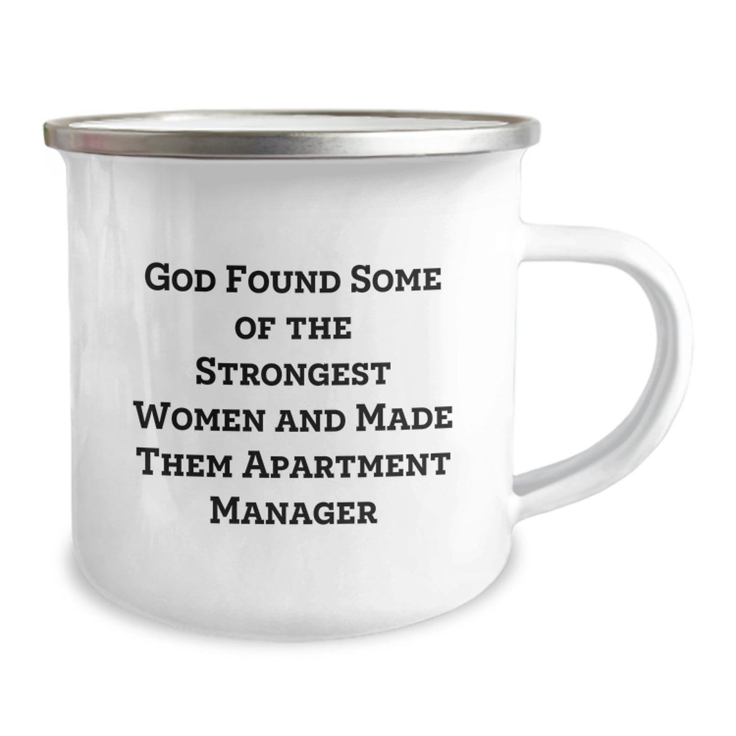 Funny Apartment Manager Gifts for Her from Friends - 'God Found Some Of The Strongest Women And Made Them Apartment Manager' Birthday Unique Gifts for Her - Image 2