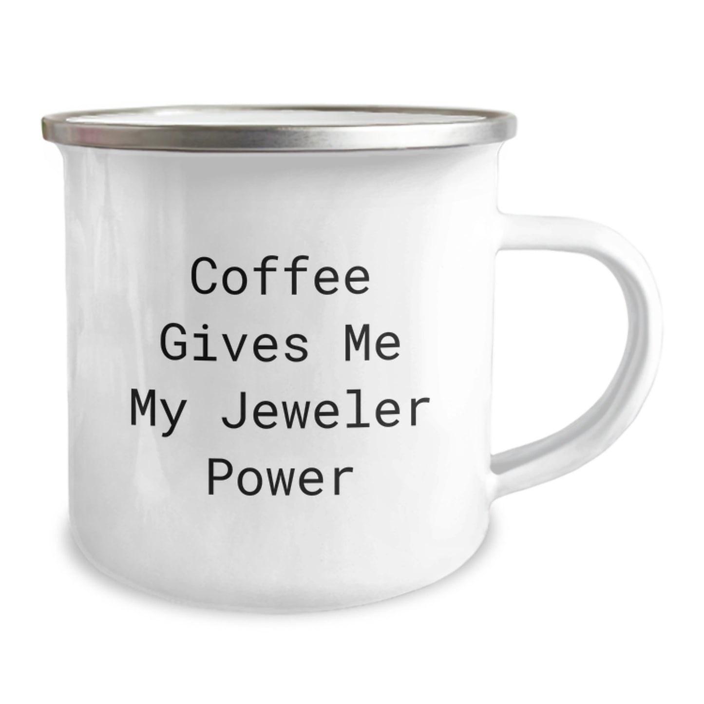 Jeweler's Camping Mug for Coffee Lovers, Funny Quote Inside, Gifts from Friends, Birthday Unique Treats for Her - Image 2