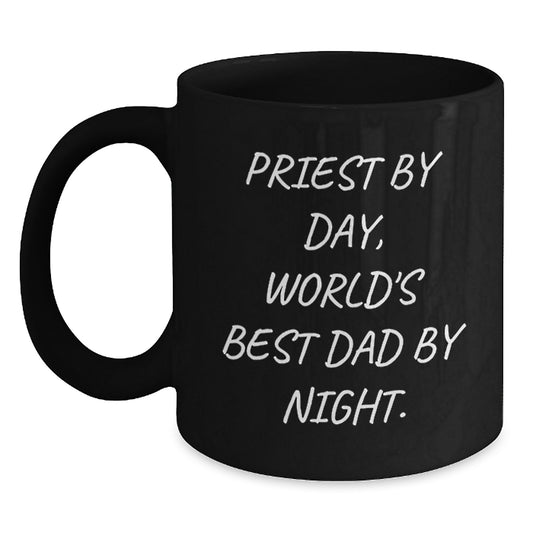 Funny Priest Gifts from Men to World's Best Dad By Night Graduation Unique Gifts - Main