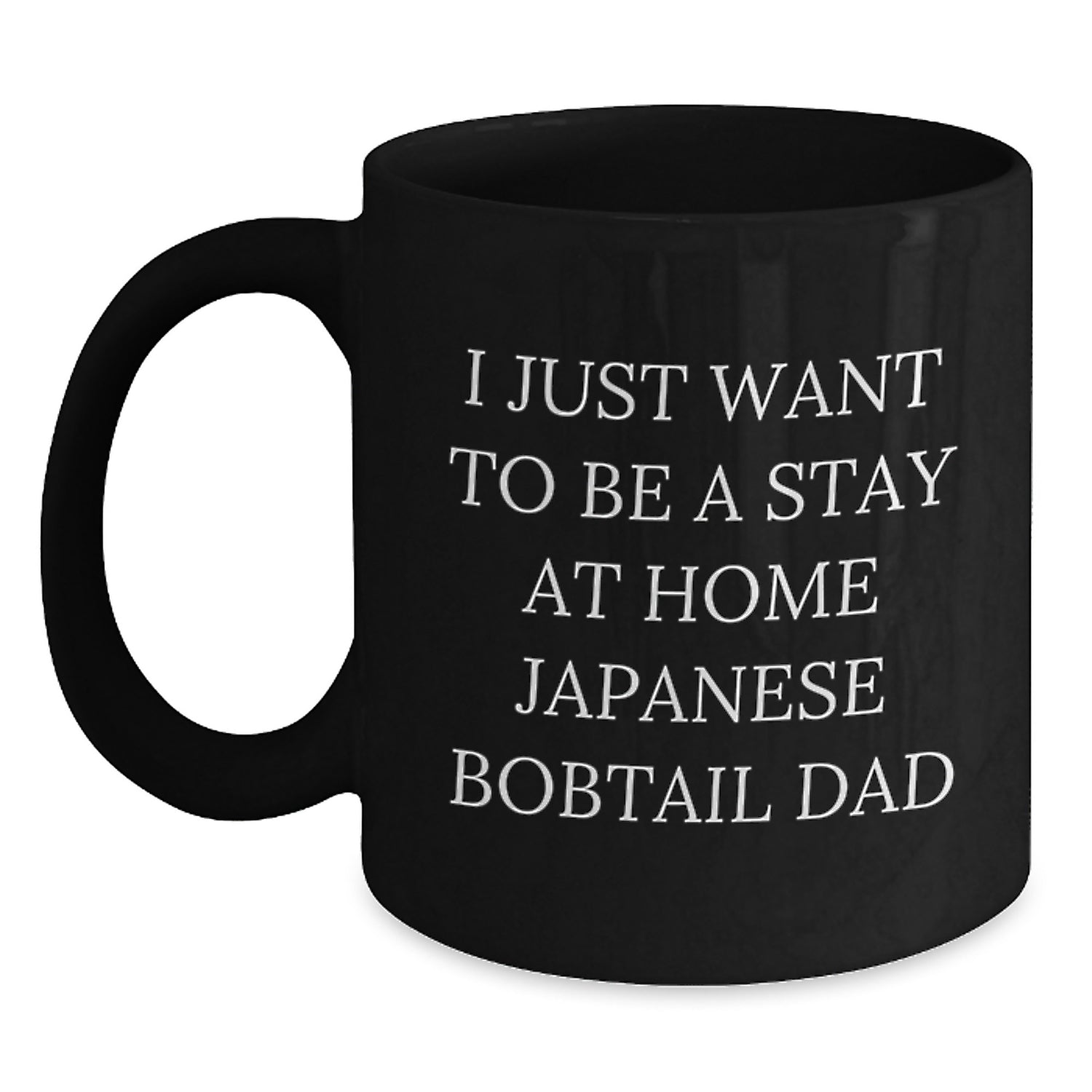 Funny Japanese Bobtail Cat Dad Gifts from Men to Friends on Birthday Unique Gifts - Main