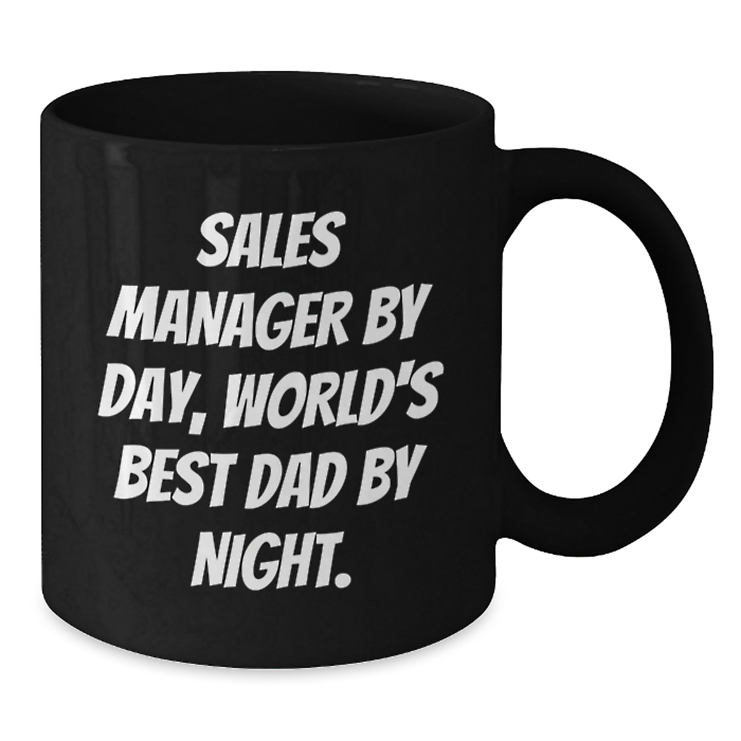 Sales Manager Gifts Funny Quote Black Coffee Mug, Gifts from Men, Gifts for Sales Manager, Birthday Unique Gift - Additional