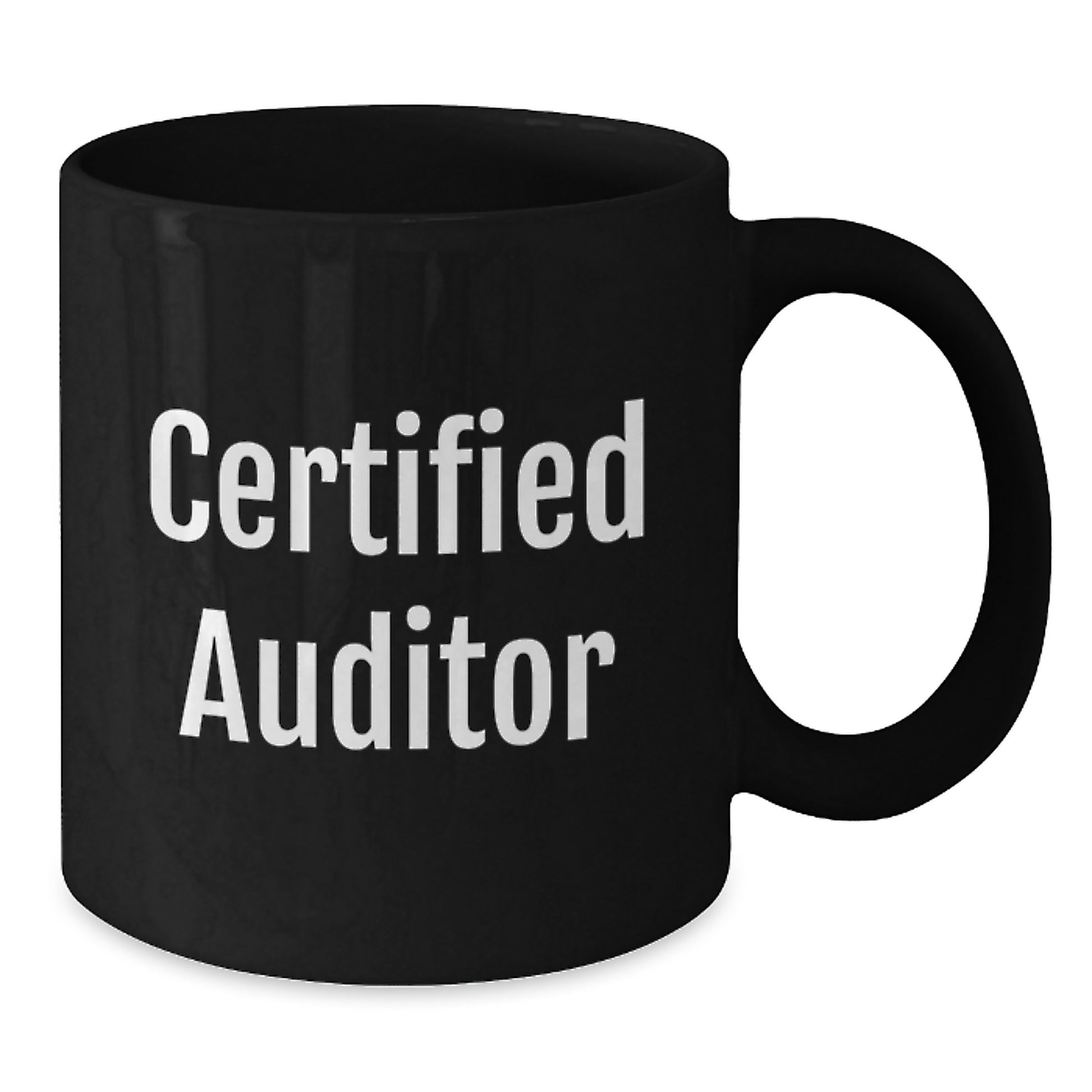 Funny Auditor Gifts from Family for Birthday - 'You're the Best Auditor' Quote on Black Coffee Mug - Additional
