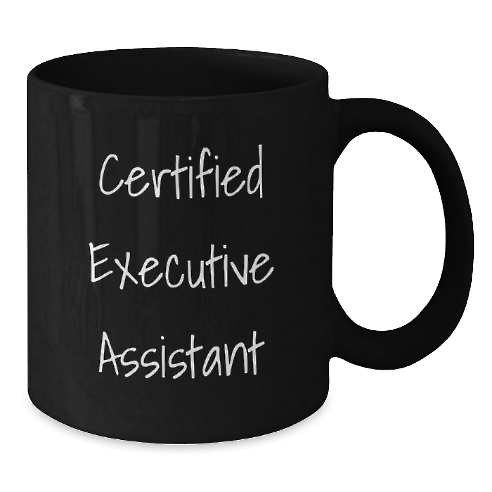 Funny Quote Executive Assistant Gifts for Birthday, Black Coffee Mug from Friends, 'I'm not an Executive Assistant, I'm a Superhero' - Additional