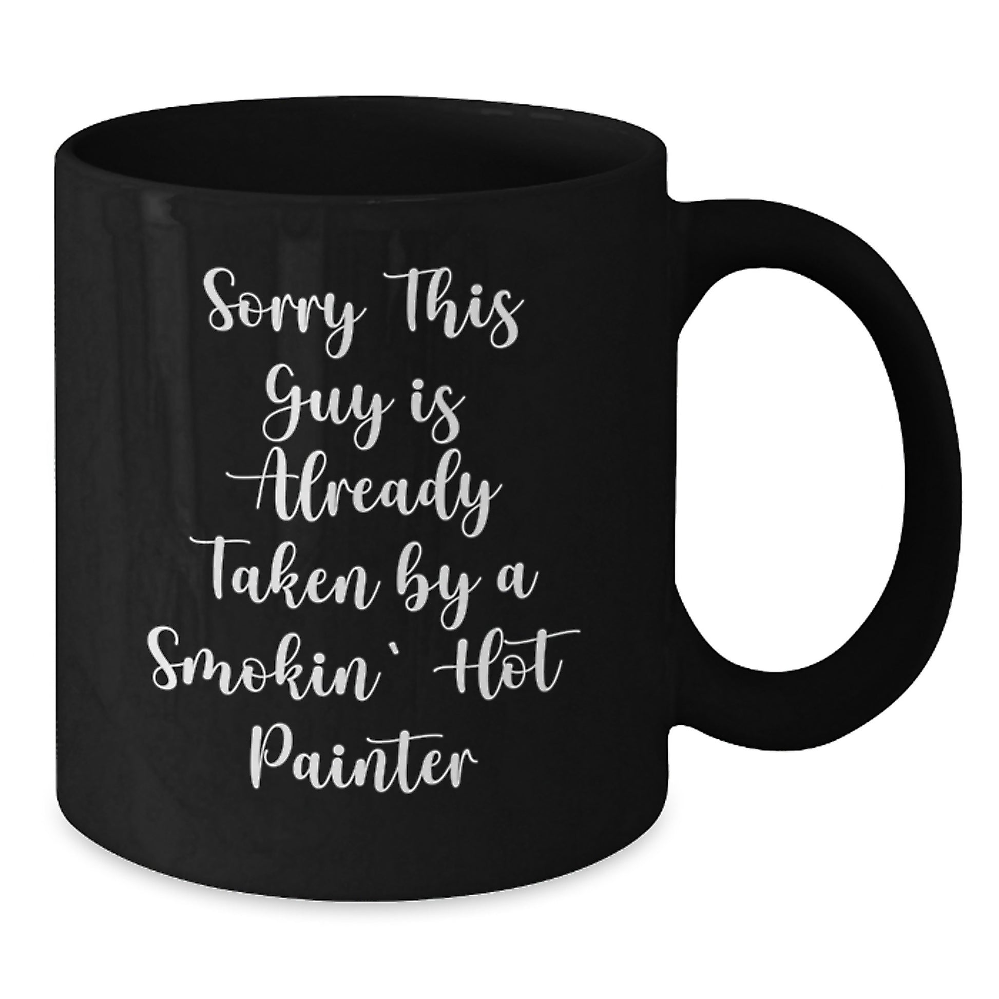 Painter's Humor, Funny Quote Birthday Unique Gift for Men, Women, Friends, Black Coffee Mug, Gifts from Family, Friends, Coworkers, Gifts for Painter, Unique Birthday Unique Gifts - Additional