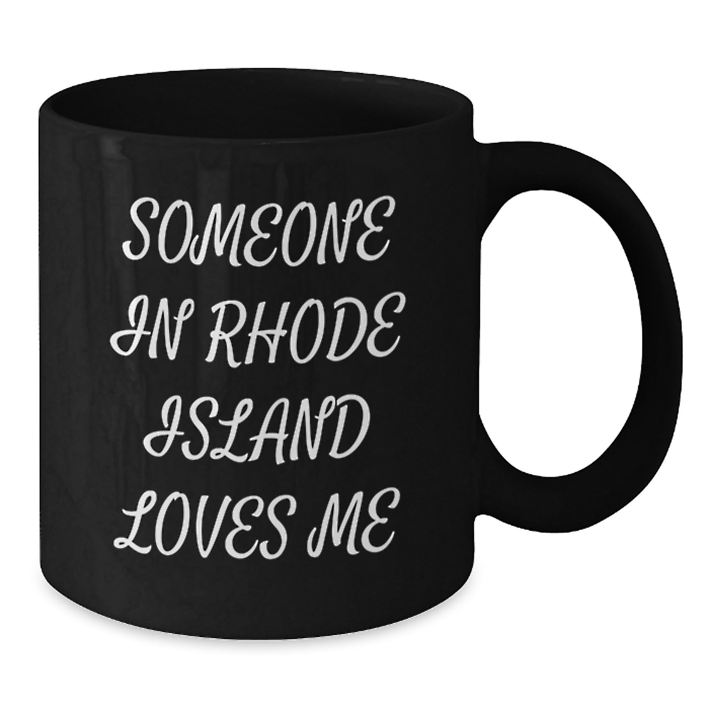 Rhode Island Lovers Funny Quote Black Coffee Mug, Gifts from Friends, Gifts for Men, Women, Family, Unique Birthday Unique Gifts - Additional