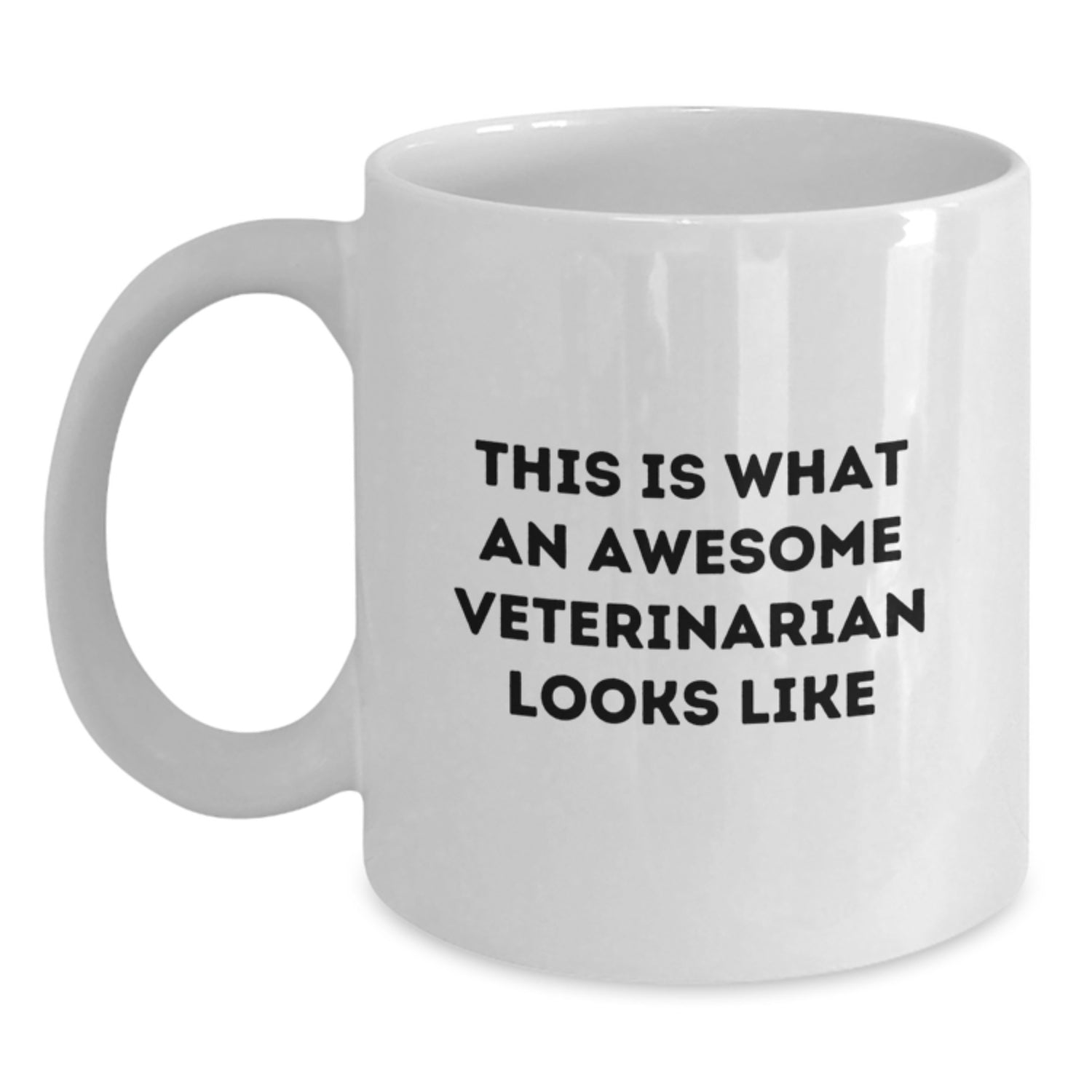 Funny Veterinarian Gifts White Coffee Mug This Is What An Awesome Veterinarian Looks Like Gifts from Friends and Family for Birthday - Main